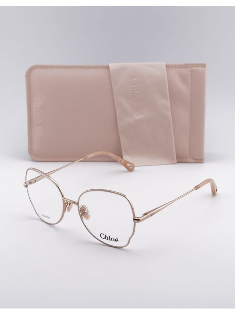Chloe CH0098O 002 Butterfly Eyeglasses 50mm - Gold